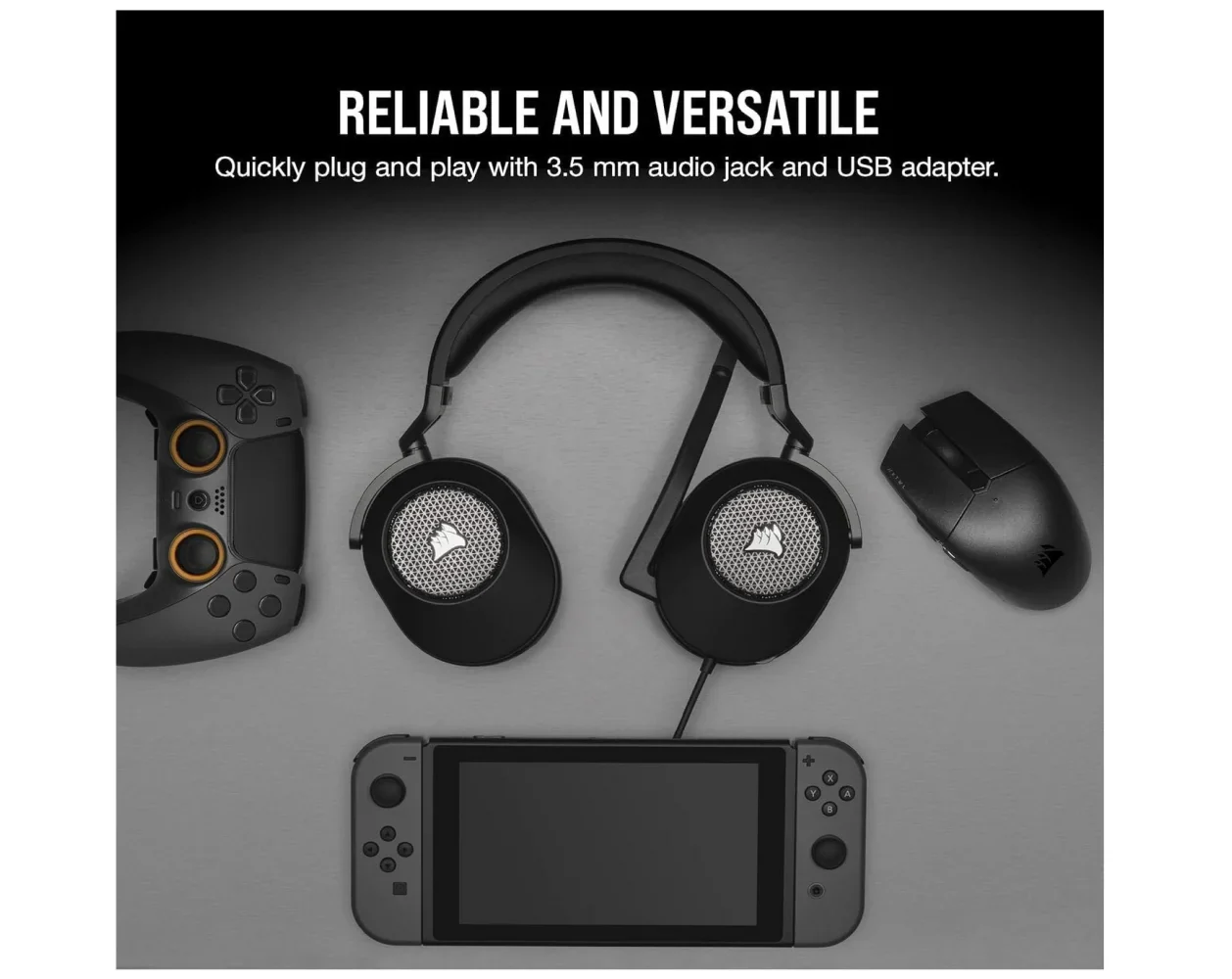 Corsair HS65 Surround Headset - Carbon - Image 4