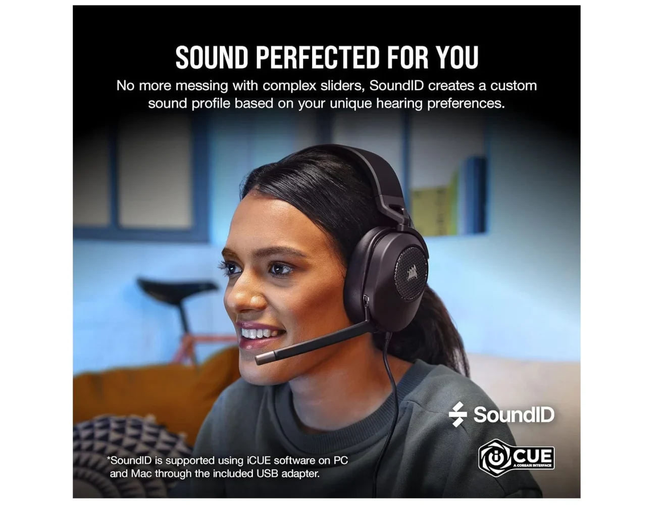 Corsair HS65 Surround Headset - Carbon - Image 8