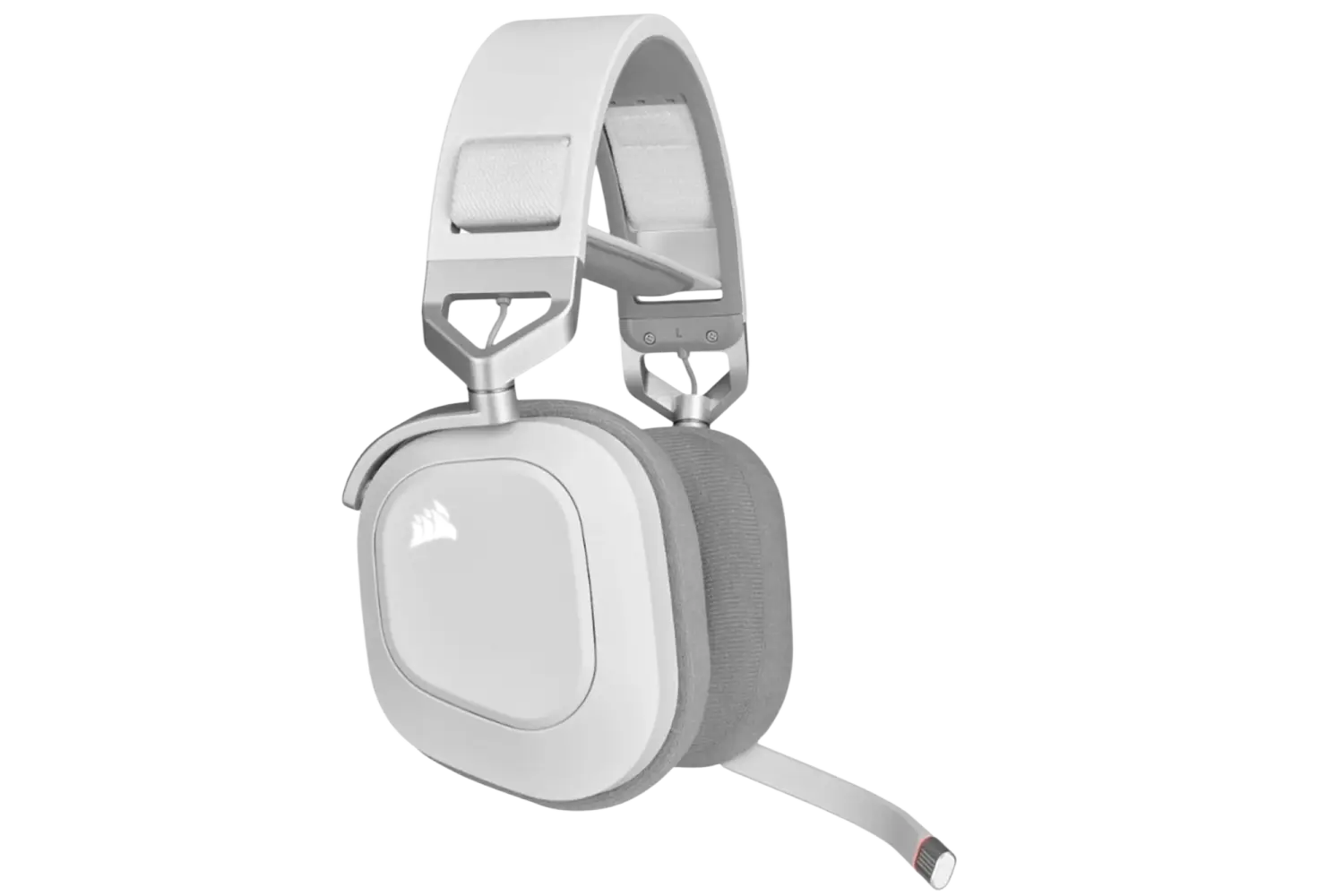 Corsair HS80 RGB Wireless Gaming Headset - White - Image 3