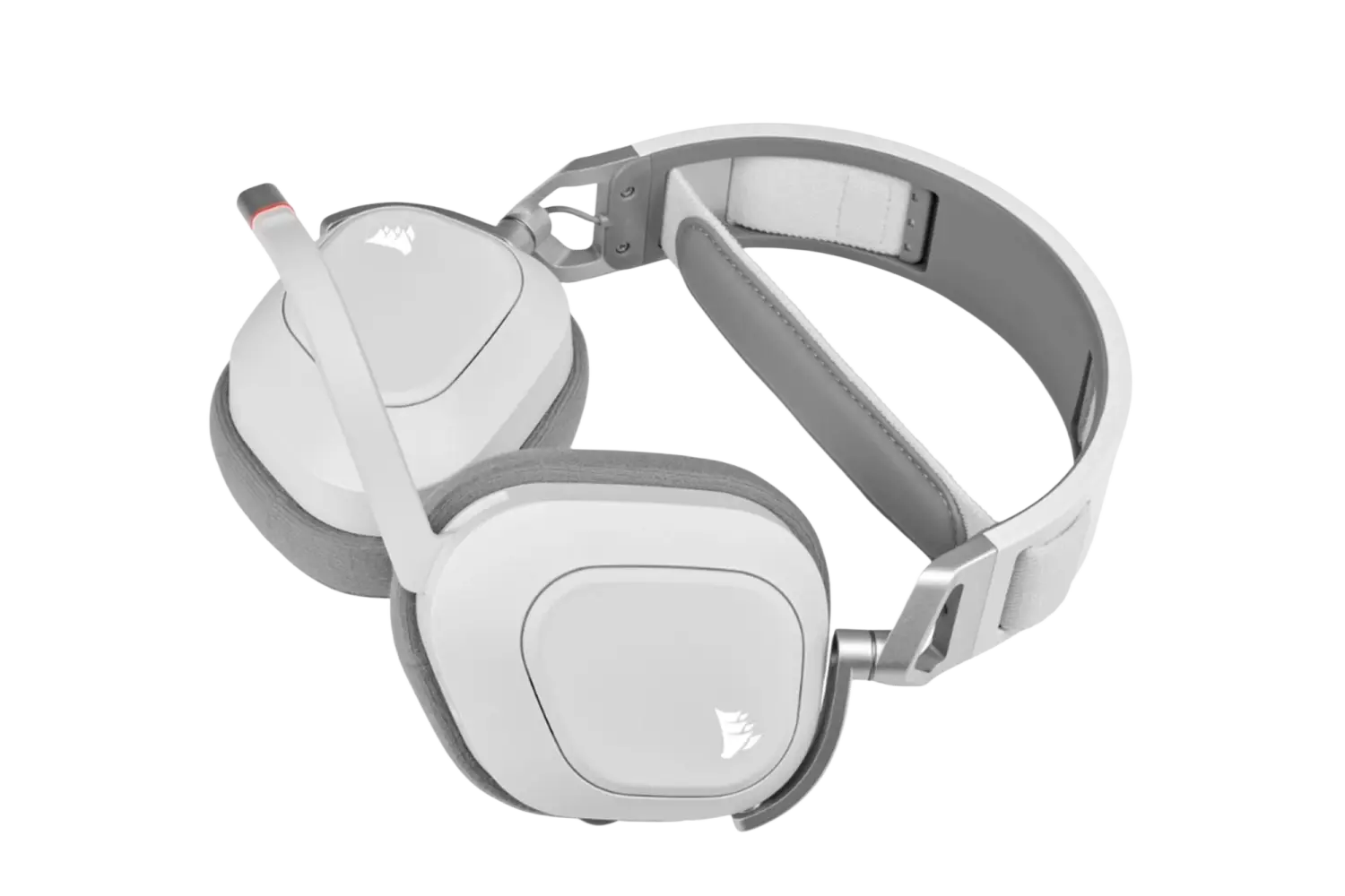 Corsair HS80 RGB Wireless Gaming Headset - White - Image 4