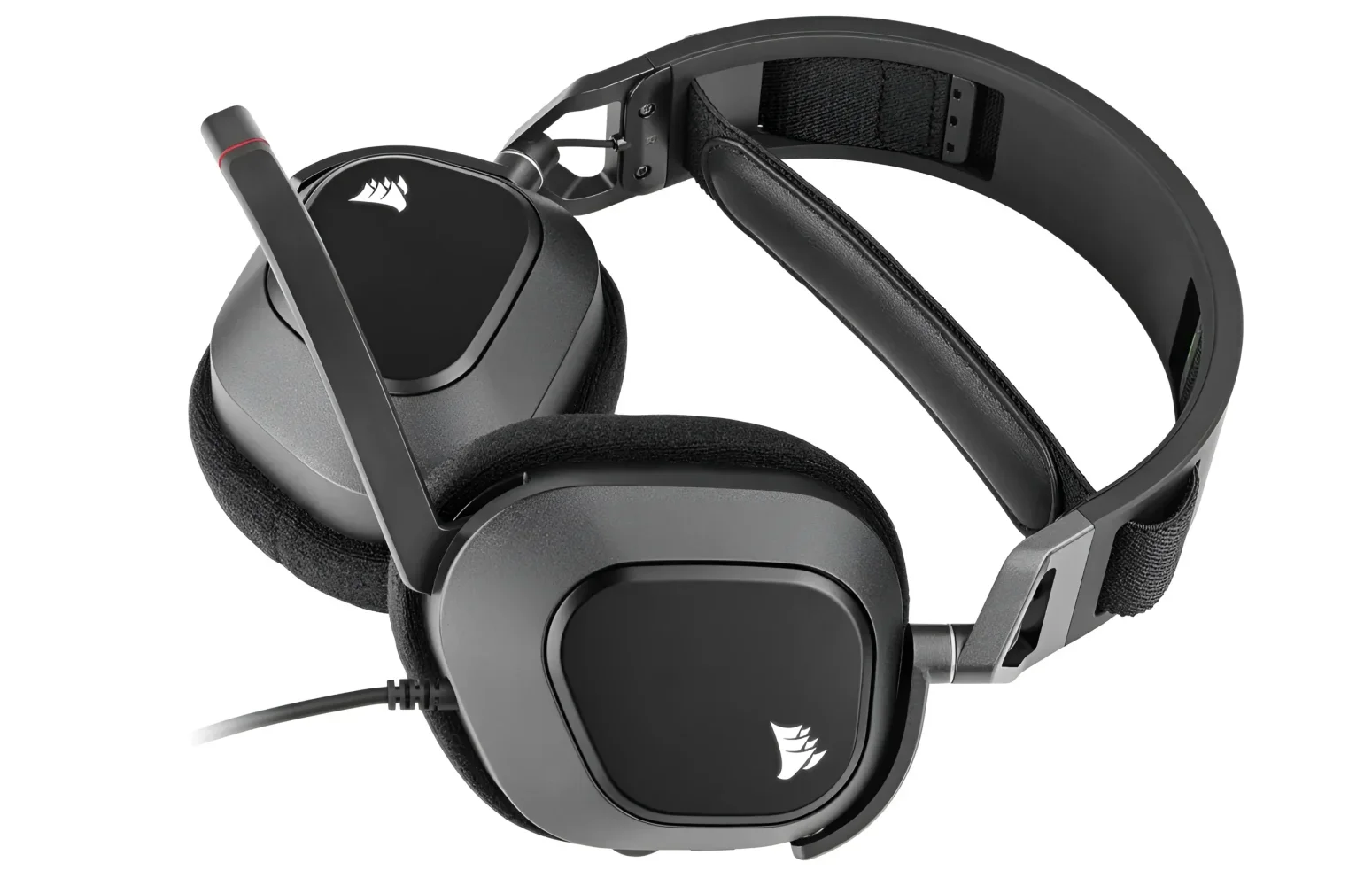 Corsair HS80 RGB USB Gaming Headset - Black - Image 3