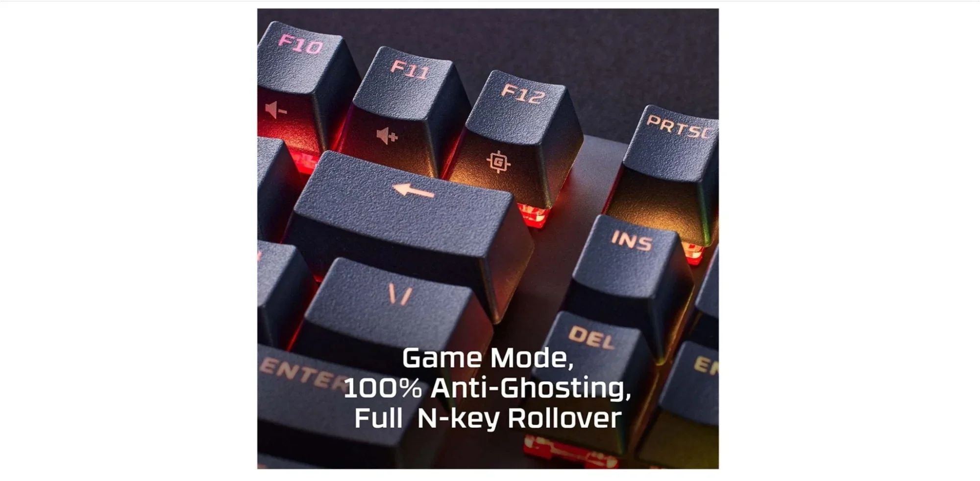 HyperX Alloy Origins PBT Mechanical Gaming Keyboard - Red Linear Switches - Image 5