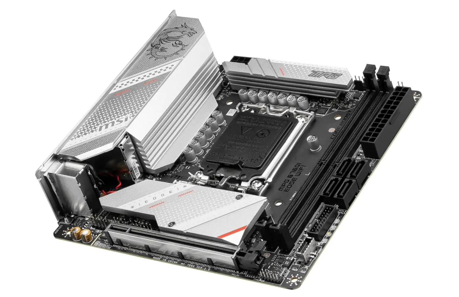 MSI MPG B760I Edge WiFi DDR5 ITX Gaming Motherboard - Image 3