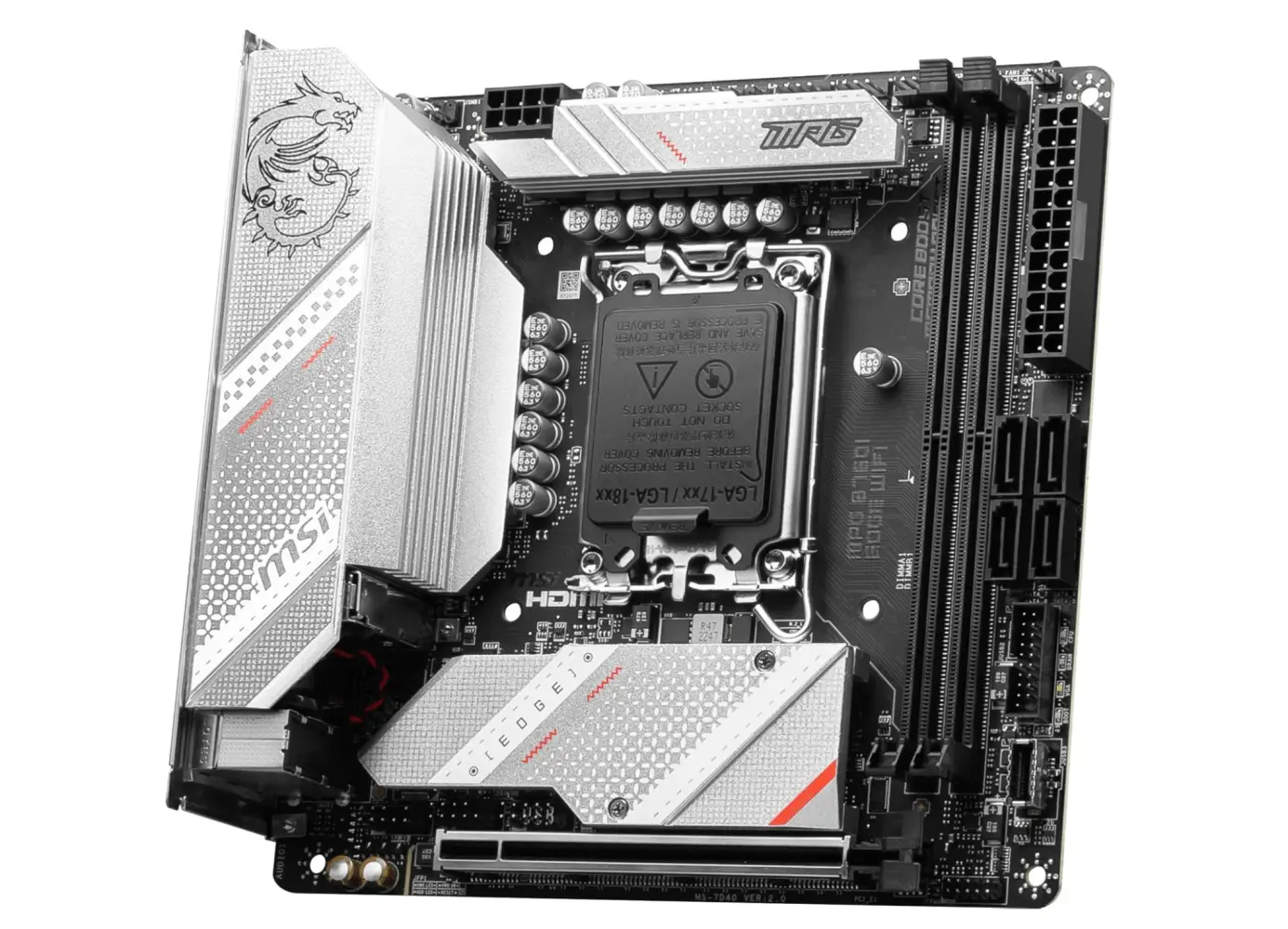 MSI MPG B760I Edge WiFi DDR5 ITX Gaming Motherboard - Image 4