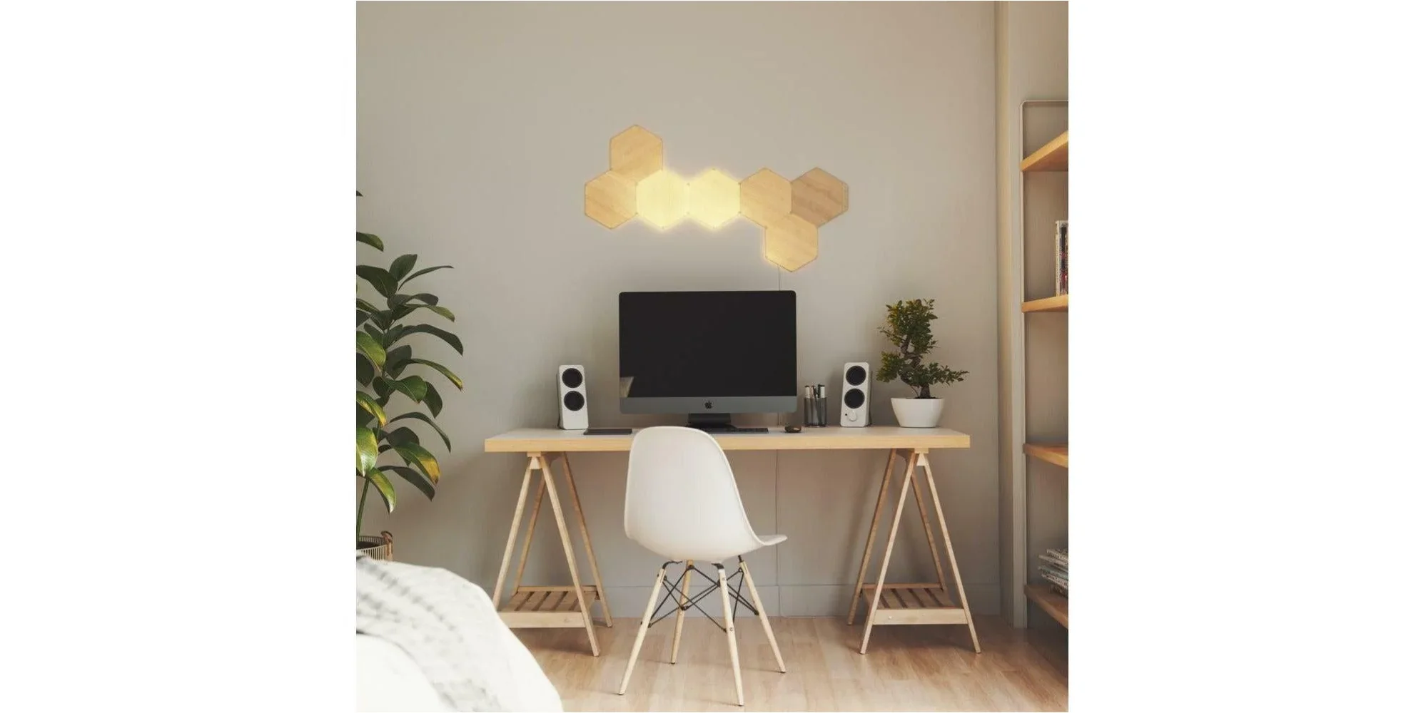 Nanoleaf Elements Wood Look Expansion Pack (3 Pack) - Image 6