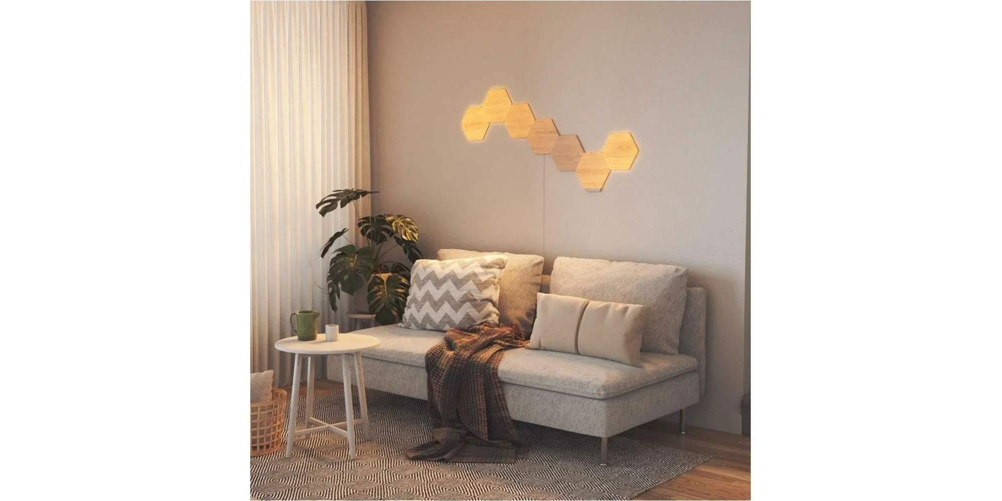Nanoleaf Elements Wood Look Expansion Pack (3 Pack) - Image 7