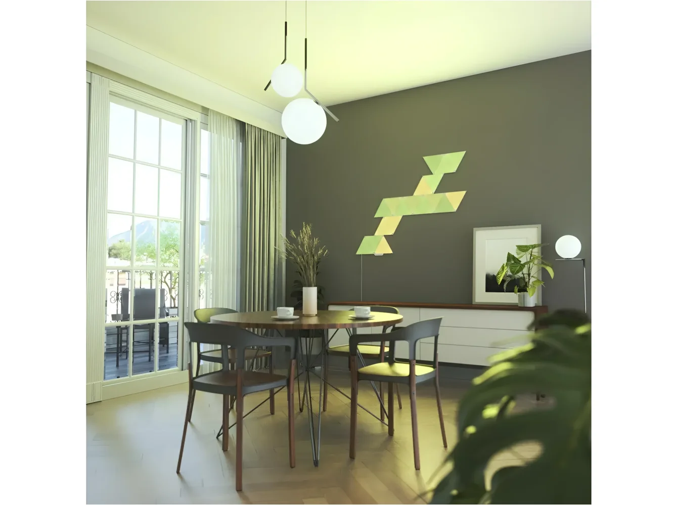 Nanoleaf Shapes - Triangles Starter Kit (9 Panels) - Image 6