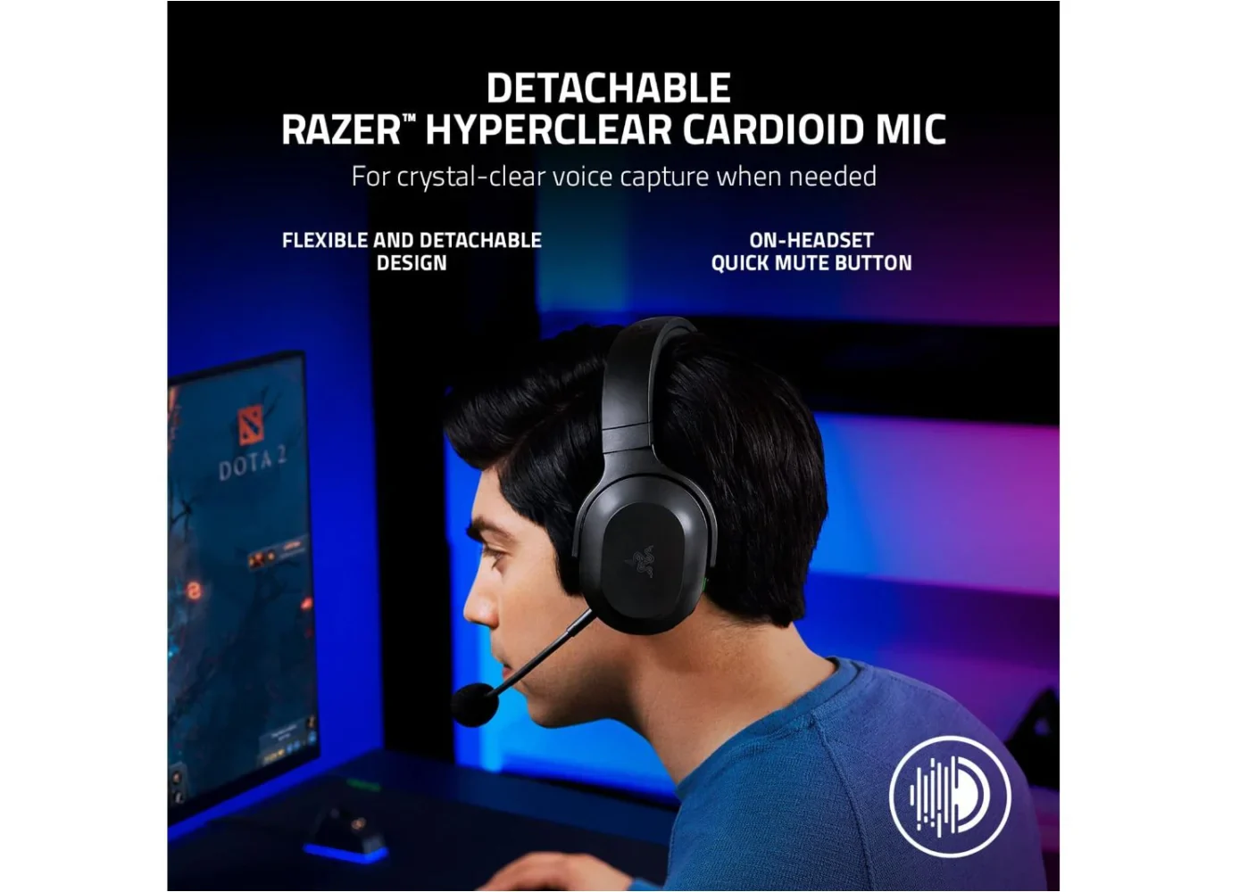 Razer Barracuda X 2022 Wireless Multi-Platform Gaming Headset - Image 5