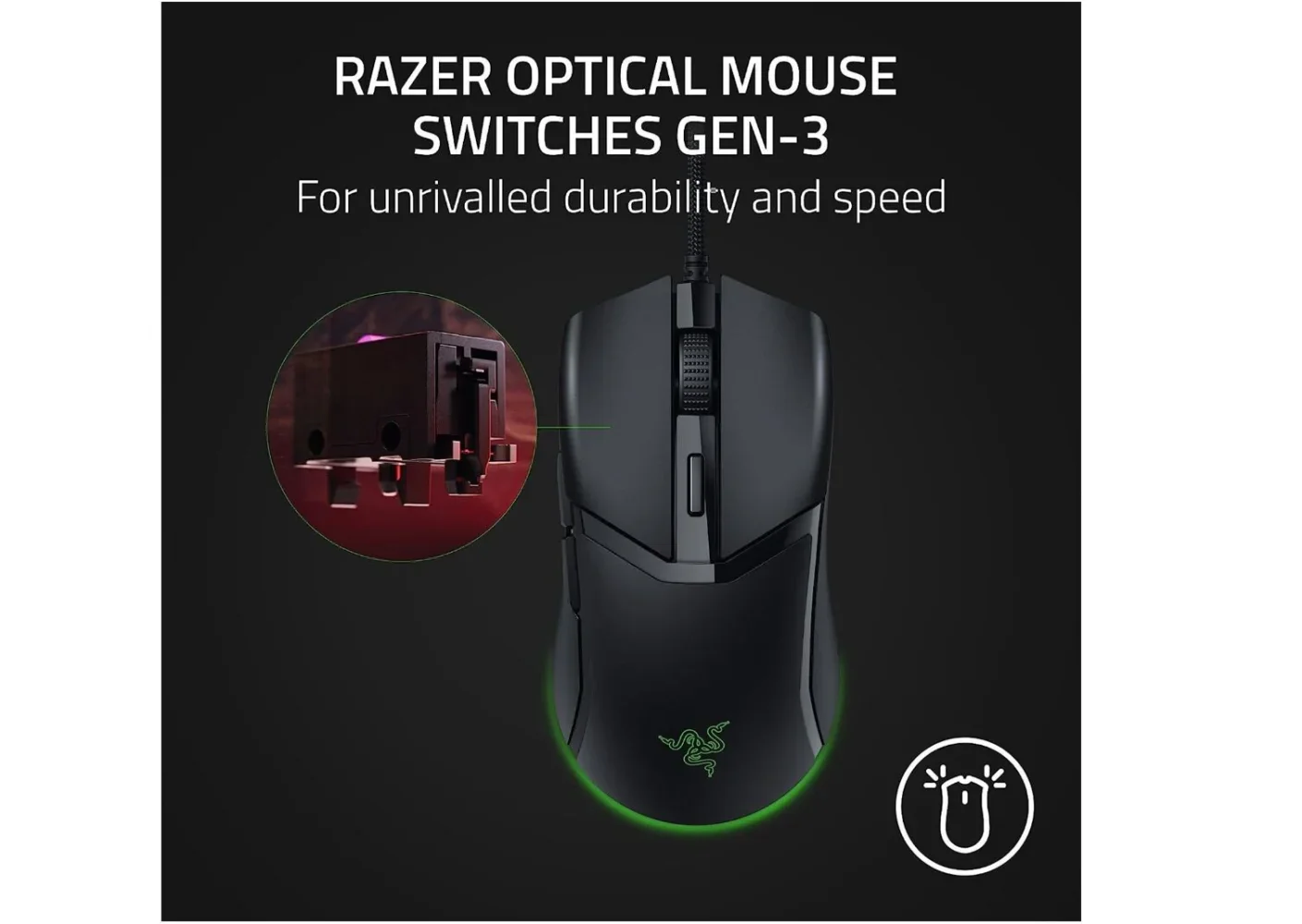 Razer Cobra Wired Gaming Mouse - Image 3