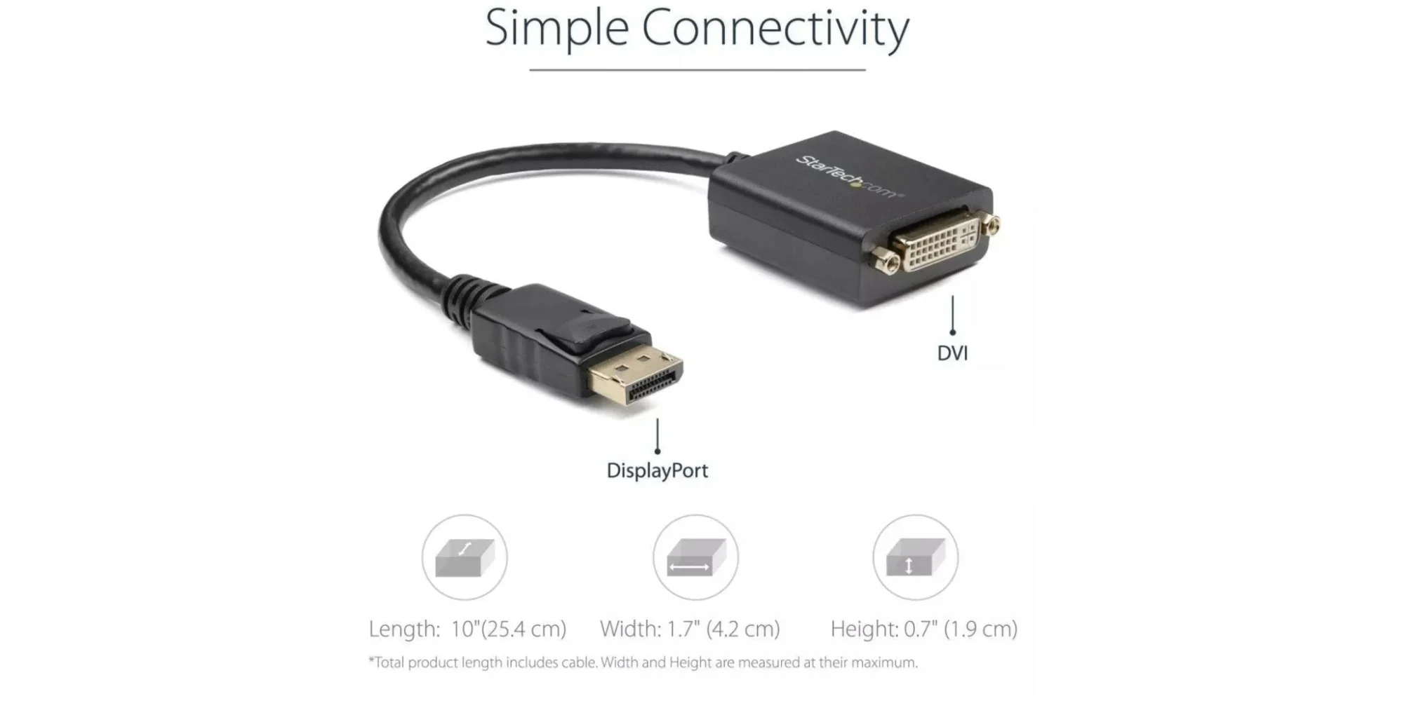 Startech DisplayPort to DVI Adapter - Image 5